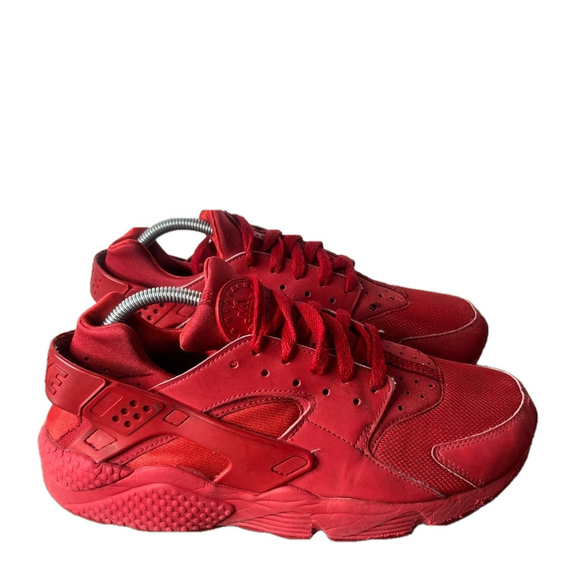 Nike Air Huarache Triple Red Men's Shoe Size 10 SKU#24385 - Picture 1 of 10